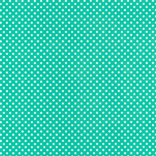Mint and White Polka Dot Italian Paper ~ Tassotti ~ Reversible Print